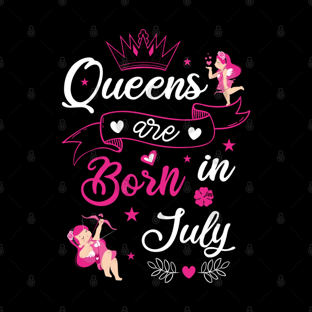 Queens are born in July by artdise