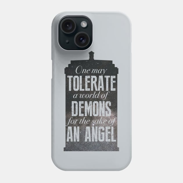 For the Sake of an Angel Phone Case by toruandmidori