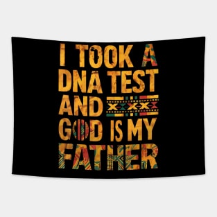 I Took A DNA Test And God Is My Father, July 4th Tapestry