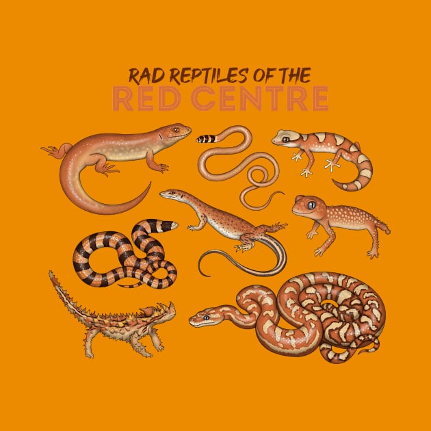 Rad Reptiles of the Red Centre by miss_varanus