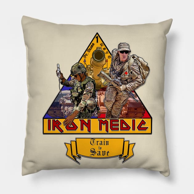 Combat Medic Instructor Pillow by kollikaju1980