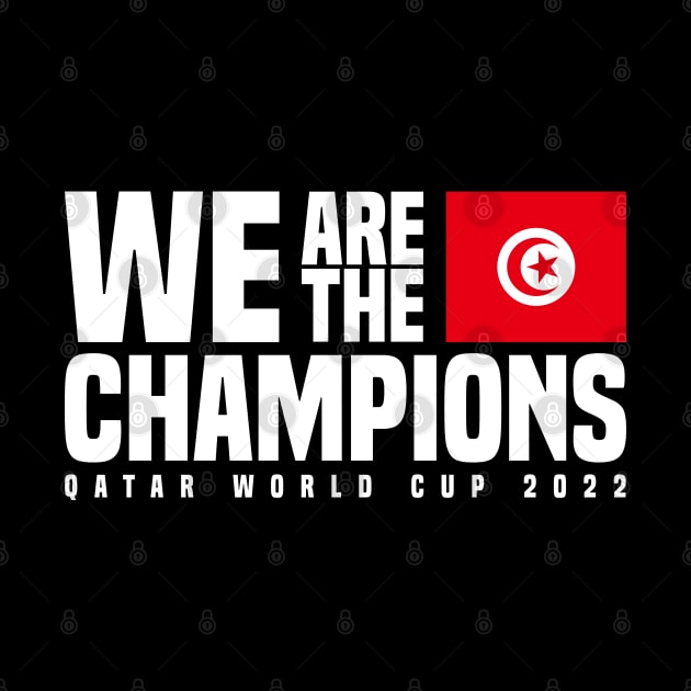 Qatar World Cup Champions 2022 - Tunisia by Den Vector