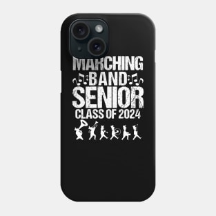 Marching Band Senior 2024 Musician Graduating Class Grad Phone Case