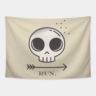 Skull Run Tapestry