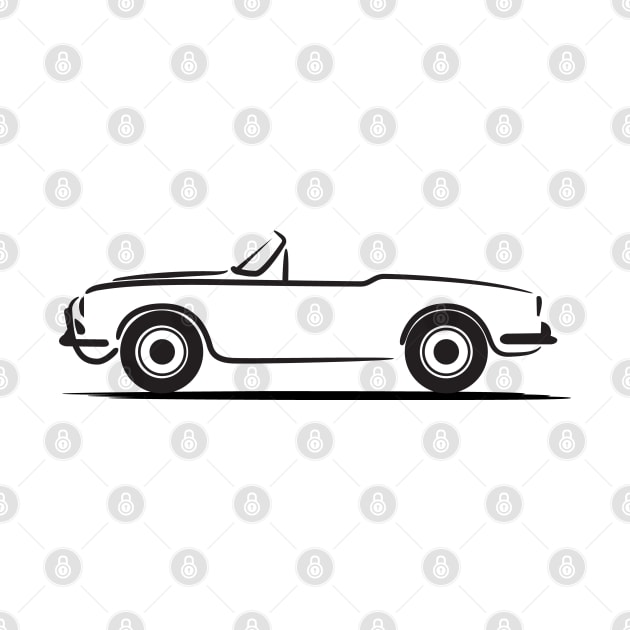 Alfa Romeo Giulia Spider Veloce Black by PauHanaDesign