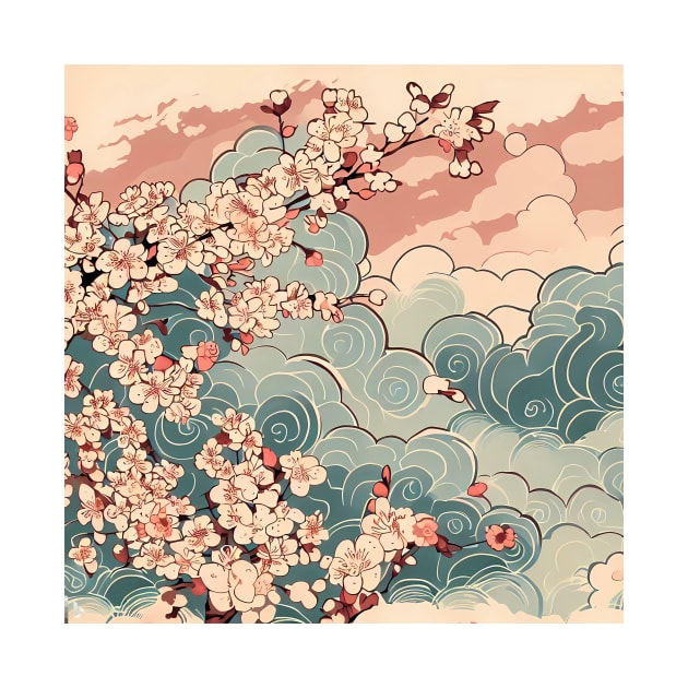 Traditional Art Japanese Made by AI by Nerd.com