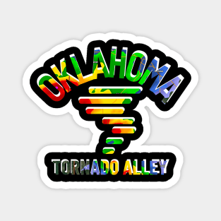 OKLAHOMA WEATHER TORNADO ALLEY Magnet
