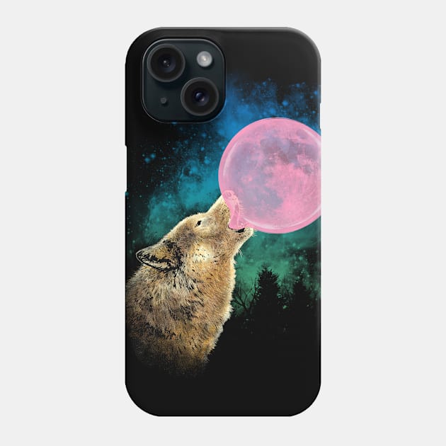 Bubble Moon Phone Case by kookylove