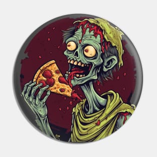 Zombie Pizza Party: Apocalypse Gourmet Pin