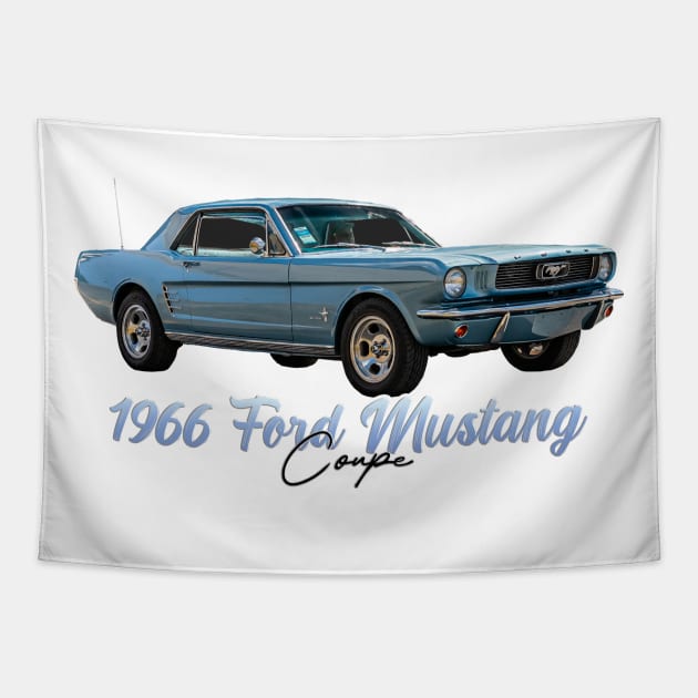 1966 Ford Mustang Coupe Tapestry by Gestalt Imagery