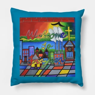 W2F Welcome To Frayser: The Neighborhoods Pillow