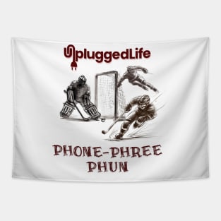 Phone Phree Phun TShirt Tapestry