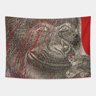 The Enigma Ape: An Uncanny Gorilla Meme Template Tapestry