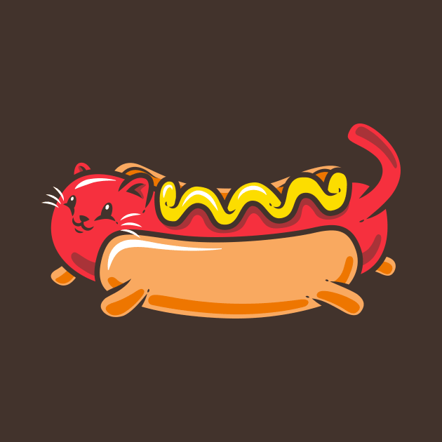 Cat Hotdog by krisren28