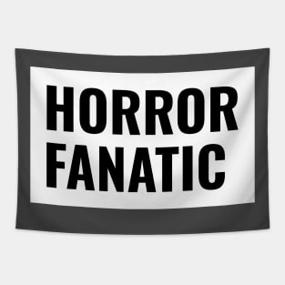 Horror Fanatic White Design Tapestry