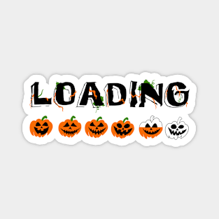 Loading Halloween bar with Scary Autumn Pumpkins Magnet