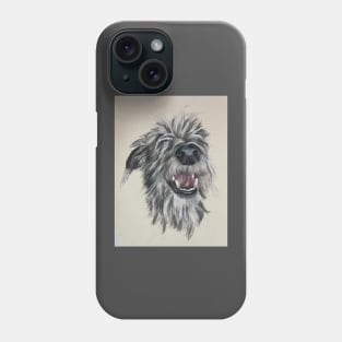 Scruffy Lurcher Phone Case