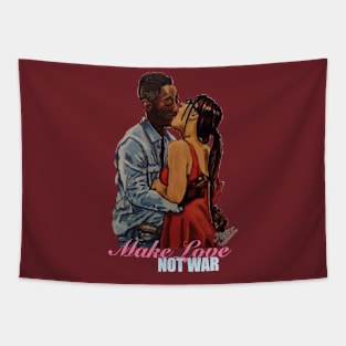 Make love, not war Tapestry