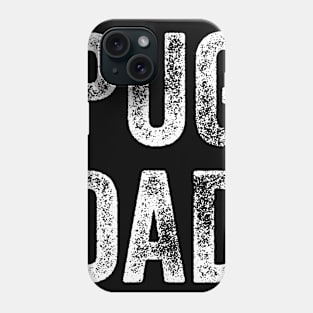 Funny Pug Dad Gifts for dad Phone Case