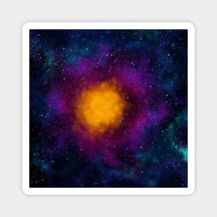 Deep Colorful Galaxy Magnet