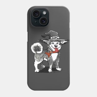 Witchy Husky Phone Case