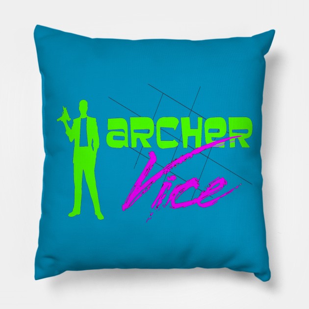 Archer Vice Pillow by Gsweathers