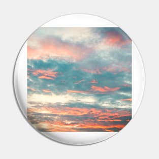 Cloudy Sky Pin