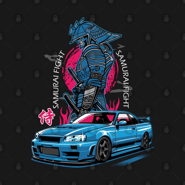 Nissan Skyline R34 by JDMAPEX