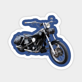 Merry Christmas MotorBike Magnet