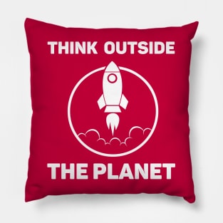 Think outside the planet Pillow