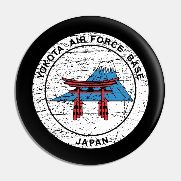 Yokota Air Base Japan Insignia Pin by Mandra