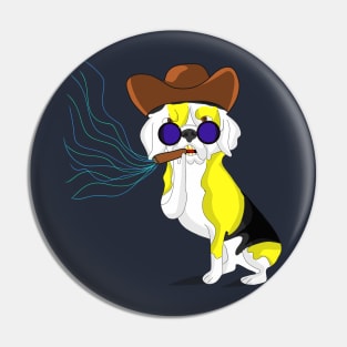 Cool dog Pin