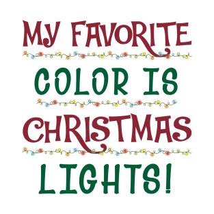 Christmas lights T-Shirt