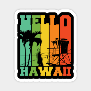 Aloha Spirit Silhouette Magnet