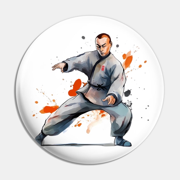 Kungfu Master Pin by Flowerandteenager