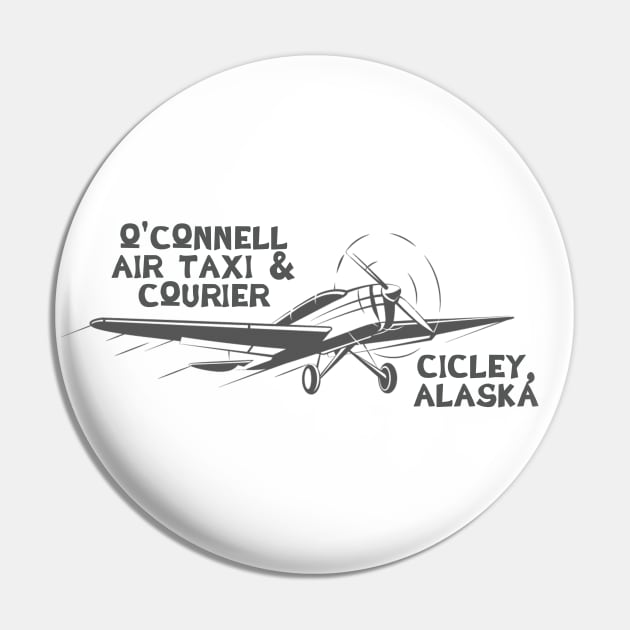 O'Connell Air Taxi Courier Northern Exposure Pin by SonnyBoyDesigns