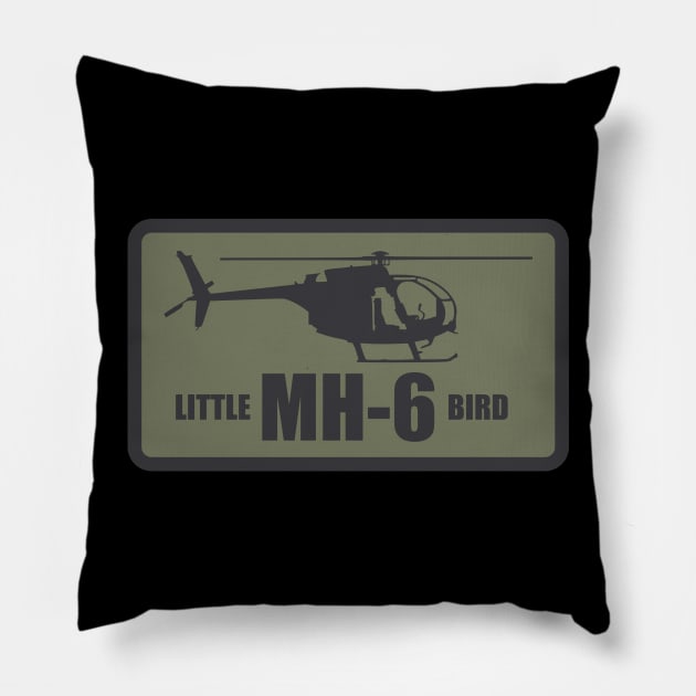 MH-6 Little Bird Pillow by TCP