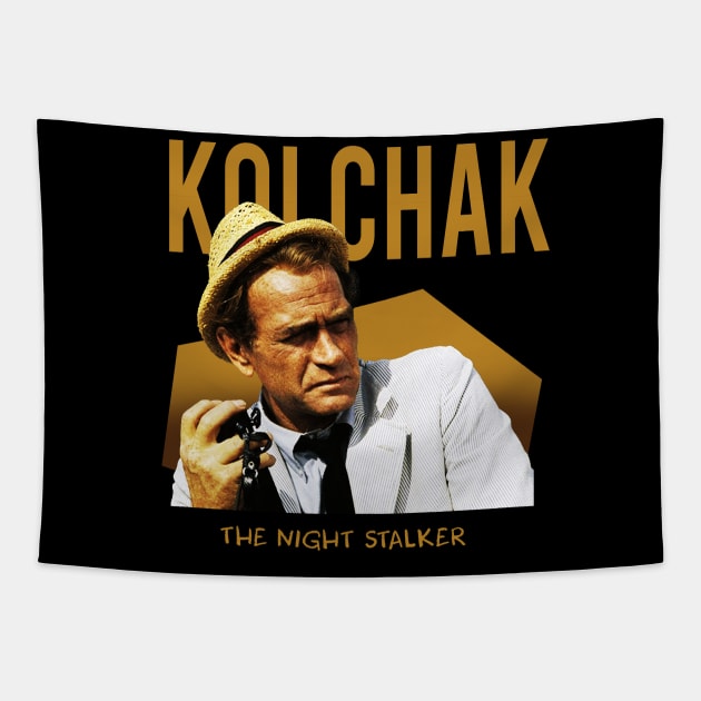 the night stalker - kolchak Tapestry by whosfabrice