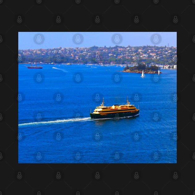 The Manly Ferry on Sydney Harbour! by Mickangelhere1