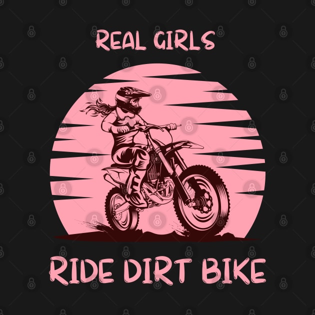 real girls ride dirt bike motocross lover by debageur