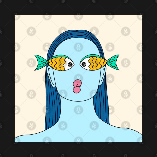 Fish Face by Shrutillusion