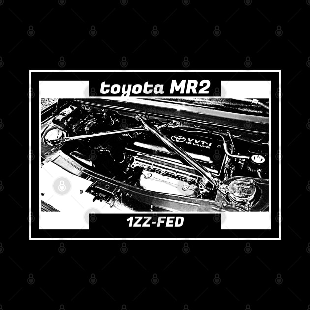 TOYOTA MR2 MK3 ENGINE (Black Version) by Cero