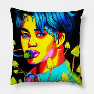 Psyhodelic k pop Pillow