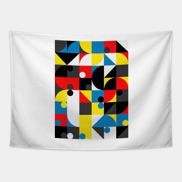 Bauhaus Pattern Tapestry by Dturner29