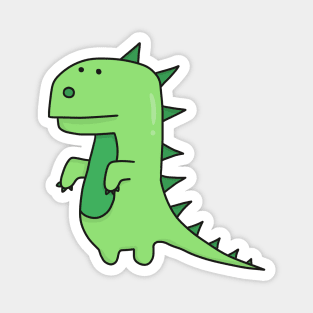 cute green t-rex dinosaur design Magnet