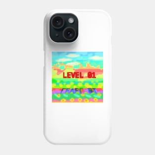 LEVEL 01 PIXEL ART Phone Case