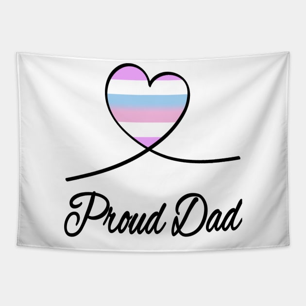 Proud Dad Tapestry by artbypond