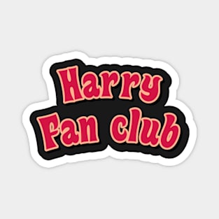 Harry fan club red Magnet