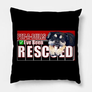 Pet A Bulls Rescue Old English Bulldog Pillow
