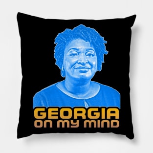 Stacey Abrams /// Keep Up The Fight Pillow